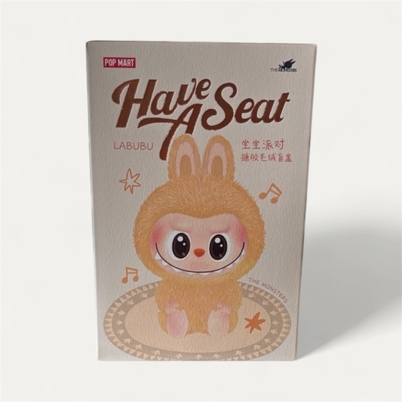 Pop Mart Labubu 'Have A Seat' Figure - Picture 1 of 4